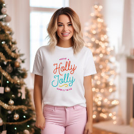 ハッピーなクリスマス Tシャツ