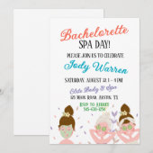 ハッピーなスパデー 招待状 (正面/裏面)