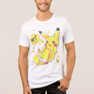 ハッピーなスパークピカチュウ (ポケモン) トライブレンドＴシャツ