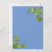 ハッピーなスローの招待状 招待状 (裏面)