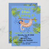 ハッピーなスローの招待状 招待状 (正面/裏面)