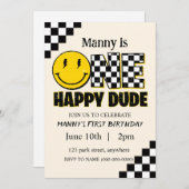 ハッピーなデュードの招待状 招待状 (正面/裏面)