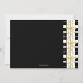 ハッピーなニュース♪ 写真付き卒業おめでとうご報告 案内状 (裏面)