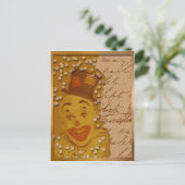 ハッピーなピエロのポストカード ポストカード (スタンド正面)