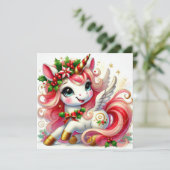 ハッピーなユニコーンとホーリーとゴールドの蹄 シーズンカード (スタンド正面)