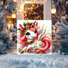 ハッピーなユニコーンとホーリーとゴールドの蹄 シーズンカード