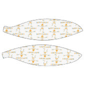 ハッピーな人間の骨格セラミックタイル バスケットボール (パネル)