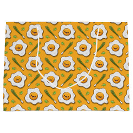 ハッピーな卵の朝食 ラージペーパーバッグ