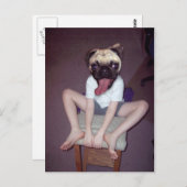 ハッピーな坊や。 ポストカード (正面/裏面)