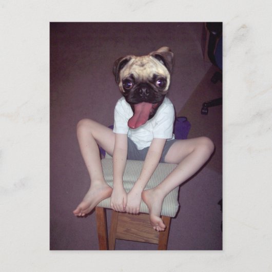 ハッピーな坊や。 ポストカード (正面)