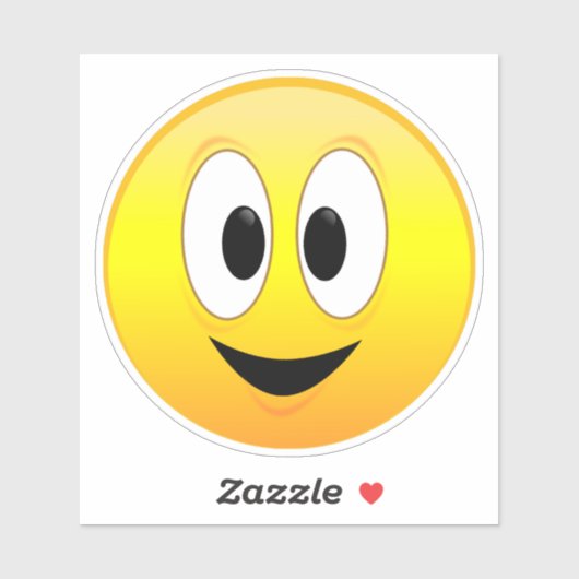 ハッピーな笑顔 シール (シート)