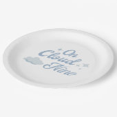 ハッピーな花嫁の独身最後の女友達パーティ ペーパープレート (アングル)