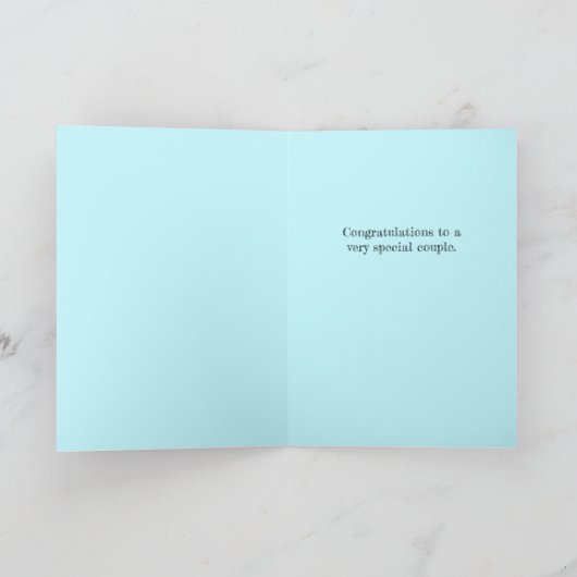 ハッピーのお祝い かわいい 花のファンシー カード (内部)