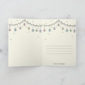 ハッピーのイード　折り紙のあいさつカード カード (内部)