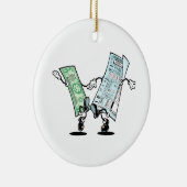 ハッピーの税金の日 セラミックオーナメント (右)