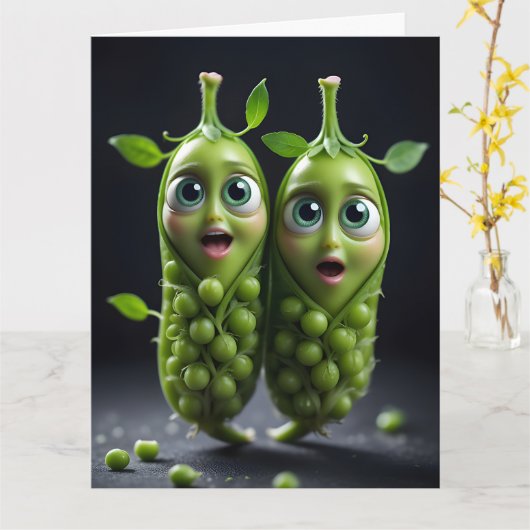 ハッピーの結婚記念日面白いグリーティングカード カード (黄色い花)