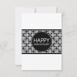 ハッピーの結婚記念日 (cinderStripe) 招待状