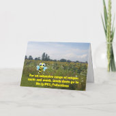 ハッピーを贈ろう。メッセージカード(無地) サンキューカード (裏面)