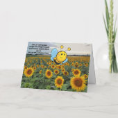 ハッピーを贈ろう。メッセージカード(無地) サンキューカード (裏面)