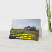 ハッピーを贈ろう。メッセージカード（無地） サンキューカード (裏面)