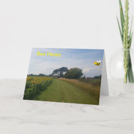 ハッピーを贈ろう。メッセージカード（無地） サンキューカード