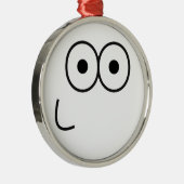 ハッピーアイアンドマウス – プレミアムラウンドオーナメント メタルオーナメント (右)