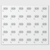 ハッピーアイアンドマウス – ラッピング紙 ラッピングペーパー (フラット)