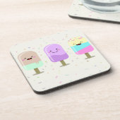 ハッピーアイスクリーム笑顔バー&ポップス コースター (左側)