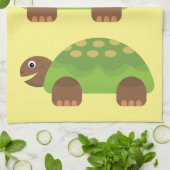 ハッピーアイニリングタートルサンダー_Cove キッチンタオル (折り畳み)