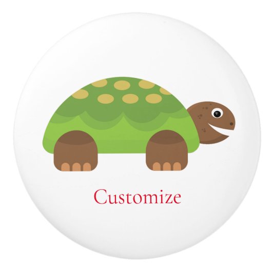 ハッピーアイニリングタートルサンダー_Cove セラミックノブ (正面)