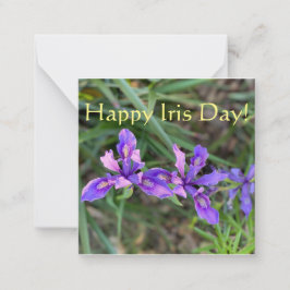 ハッピーアイリスの日！ ノートカード