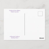 ハッピーアイリスの日！ポストカード ポストカード (裏面)