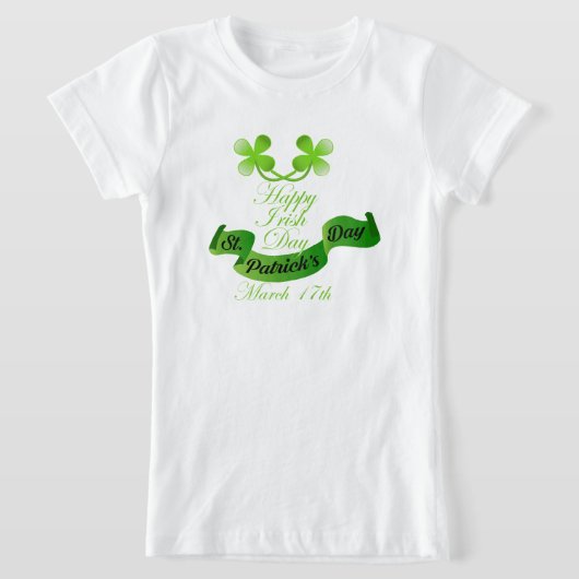 ハッピーアイリッシュデー Tシャツ (レイダウン)
