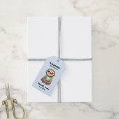 ハッピーアイリングスロッスシッリラックスチ誕生日 ギフトタグ (より糸付き)