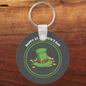 ハッピーアイルランドシャムロック キーホルダー (正面)