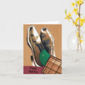 ハッピーアザイ・レトロ カード (黄色い花)