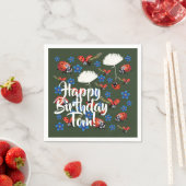 ハッピーアザディアラブル春紙ナプキンス スタンダードカクテルナプキン (インサイチュ)