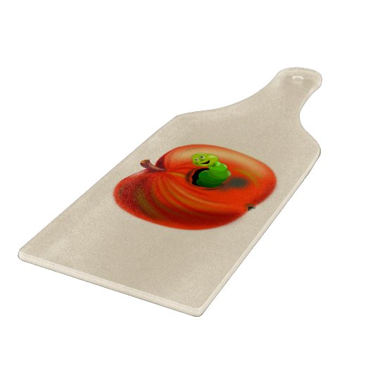 ハッピーアップル カッティングボード (角)