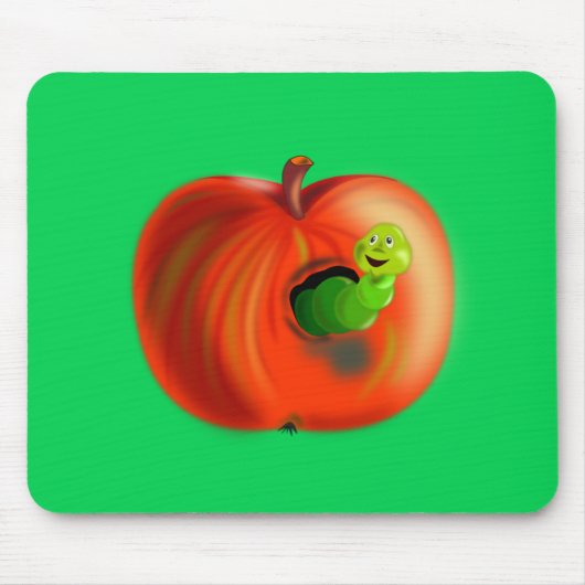 ハッピーアップル マウスパッド (正面)