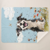 ハッピーアップ シェルパブランケット (正面(横))