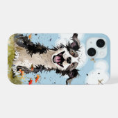 ハッピーアップ iPhone 15ケース (裏面横)