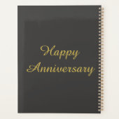 ハッピーアニバーサリーお祝いカレンダープランナー プランナー手帳 (裏面)