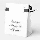 ハッピーアニバーサリーお願い フェイバーボックス (裏面サイド)