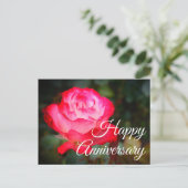 ハッピーアニバーサリーさくらんぼパフェバラ#3ハガキ ポストカード (スタンド正面)