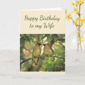 ハッピーアニバーサリーウィザードインラブおもしろいカード カード (黄色い花)