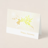 ハッピーアニバーサリーウィズオータムスワッグ 箔カード (正面)