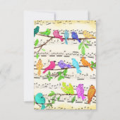 ハッピーアニバーサリーカーカラフルド(ミュージカル鳥) (裏面)