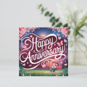 ハッピーアニバーサリーカードエレガント シーズンカード (スタンド正面)