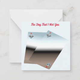 ハッピーアニバーサリーカード ノートカード