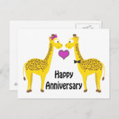 ハッピーアニバーサリーギラフェス ポストカード (正面/裏面)